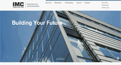 Desktop Screenshot of imcconstruction.com